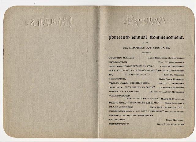 1903 Unionville Commencement